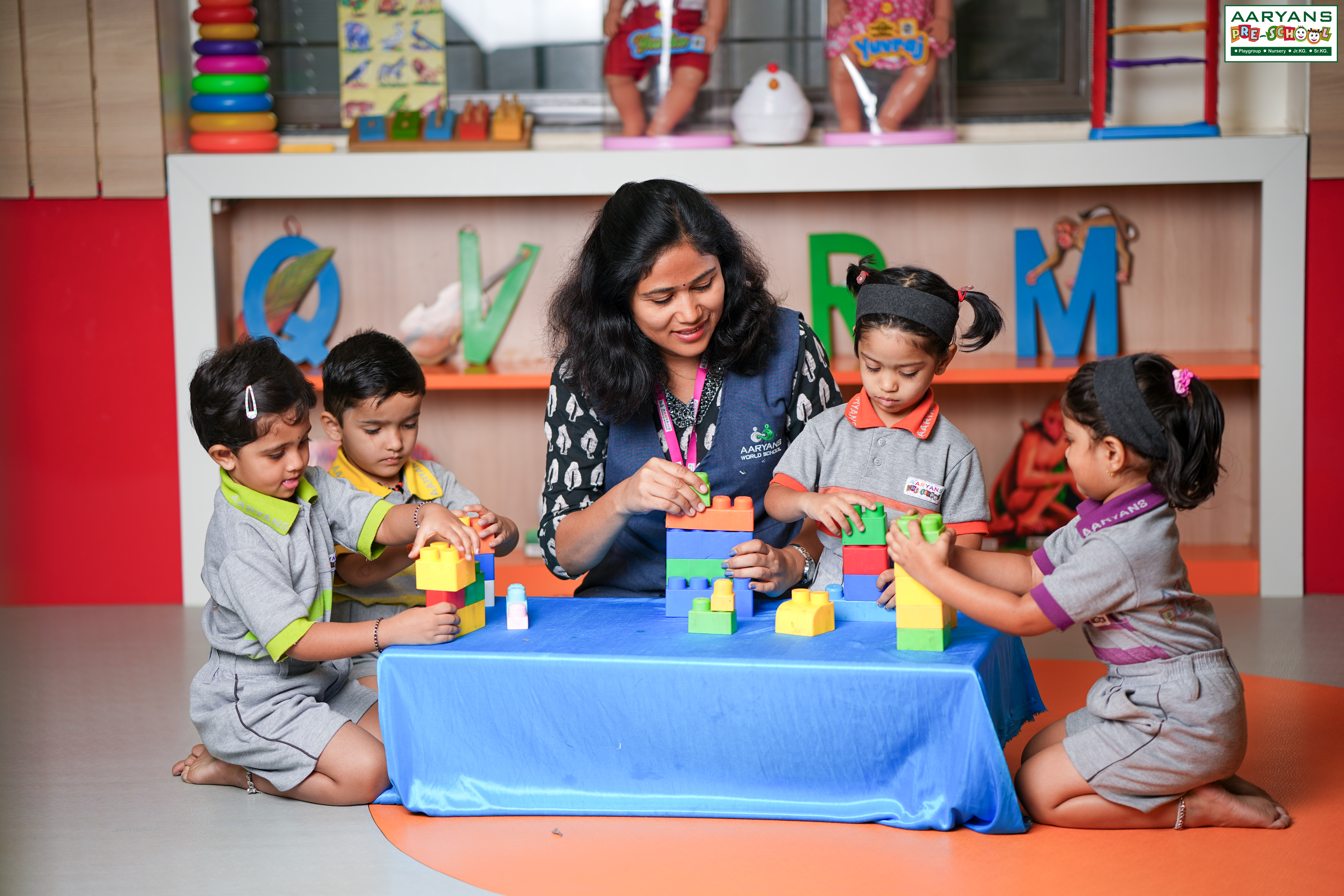 School Campus 3D View